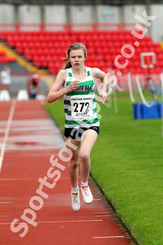 Florence McPate (Gosforth Harriers), Under-15s 1500 metres, Gateshead Tartan Games